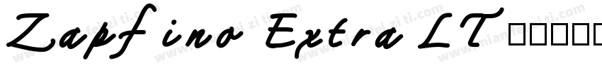 Zapfino Extra LT字体转换